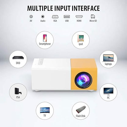 LED Home HD Mini Portable Micro Projector